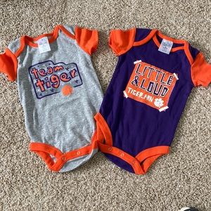 Clemson onesies